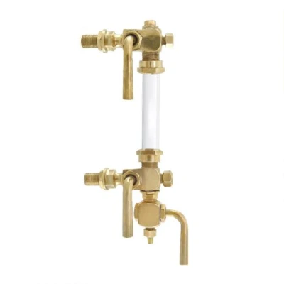 ZOLOTO Bronze Asbestos Packed Water Level Gauge (Screwed) (1047)